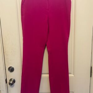New York & Company Fuchsia Straight Leg Pants